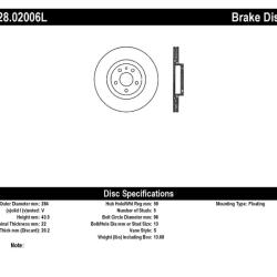 Stoptech 128.02006L