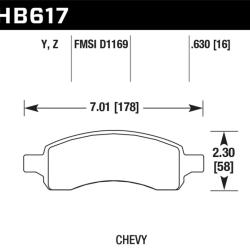 Hawk Performance HB617Z.630