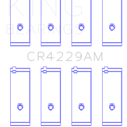KING Performance Rod Bearings King Engine Bearings CR4229AM