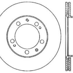 STOPTECH 12637030CSR