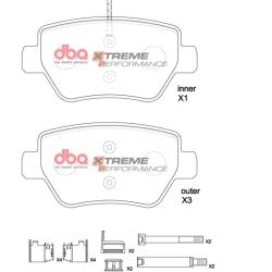 DBA XP Performance Brake Pads DBA DB8863XP