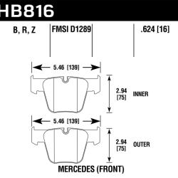 HAWK PERFORMANCE HB816Z624