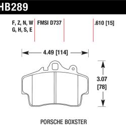 Hawk Performance HB289G.610