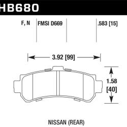 Hawk Performance HB680N.583