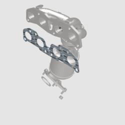 MAG Converter Direct Fit Magnaflow 49295