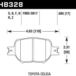 Hawk Performance HB328Z.685