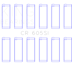 KING ENGINE BEARINGS CR605SI05