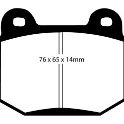EBC Bluestuff Brake Pad Sets EBC DP51537NDX