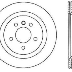 STOPTECH 12634037CSR