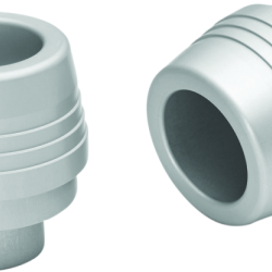 KUR Axle Nut Caps C Kuryakyn 3806