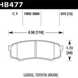HAWK PERFORMANCE HB477F610