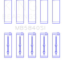 KING ENGINE BEARINGS MB5840SI05