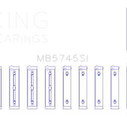 KING ENGINE BEARINGS MB5745SI025