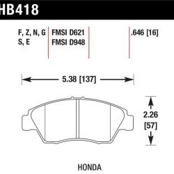 Hawk Performance HB418G.646