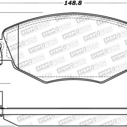 Stoptech 308.09100
