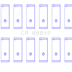 KING ENGINE BEARINGS CR888XP