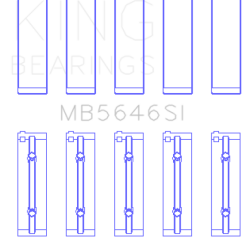 KING ENGINE BEARINGS MB5646SI
