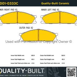 QUALITY-BUILT 10010333C