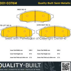 QUALITY-BUILT 10010376M