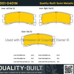 QUALITY-BUILT 10010401M