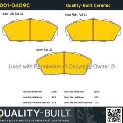 QUALITY-BUILT 10010409C