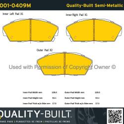 QUALITY-BUILT 10010409M