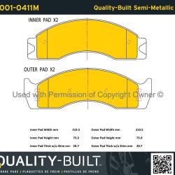 QUALITY-BUILT 10010411M