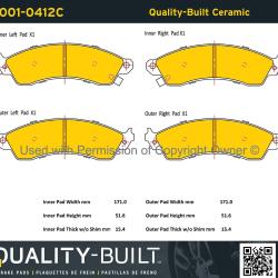 QUALITY-BUILT 10010412C