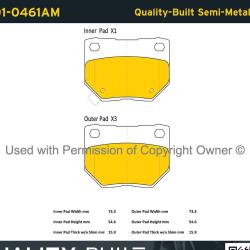 QUALITY-BUILT 10010461AM