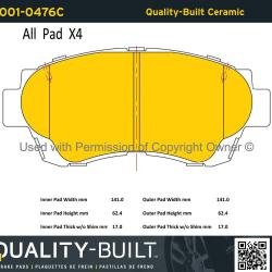 QUALITY-BUILT 10010476C