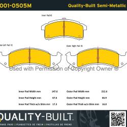 QUALITY-BUILT 10010505M