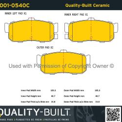 QUALITY-BUILT 10010540C