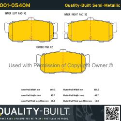 QUALITY-BUILT 10010540M