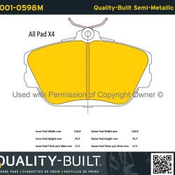 QUALITY-BUILT 10010598M