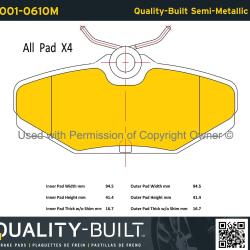 QUALITY-BUILT 10010610M
