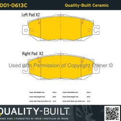 QUALITY-BUILT 10010613C