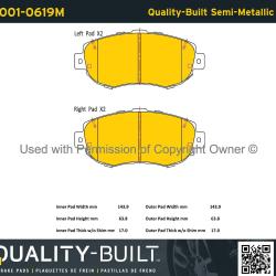 QUALITY-BUILT 10010619M