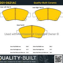 QUALITY-BUILT 10010621AC