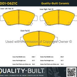 QUALITY-BUILT 10010621C