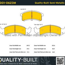 QUALITY-BUILT 10010623M