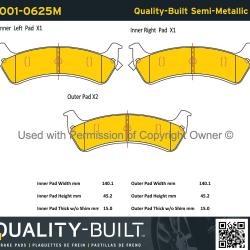 QUALITY-BUILT 10010625M