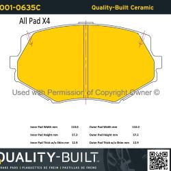 QUALITY-BUILT 10010635C