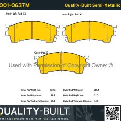 QUALITY-BUILT 10010637M