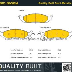 QUALITY-BUILT 10010650M