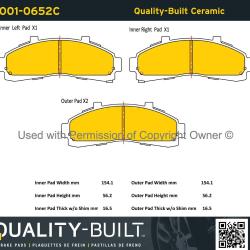 QUALITY-BUILT 10010652C