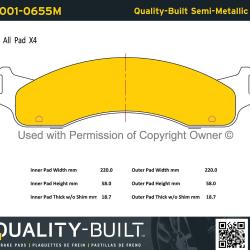 QUALITY-BUILT 10010655M