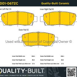 QUALITY-BUILT 10010672C