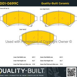 QUALITY-BUILT 10010699C