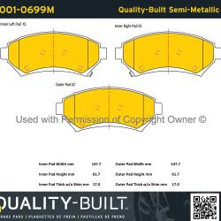 QUALITY-BUILT 10010699M