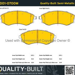 QUALITY-BUILT 10010700M